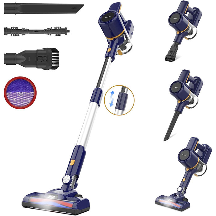 UMLo POWEART Cordless Vacuum Cleaner, 6 in 1 Multifunction Cordless Stick Vacuum Wayfair Canada